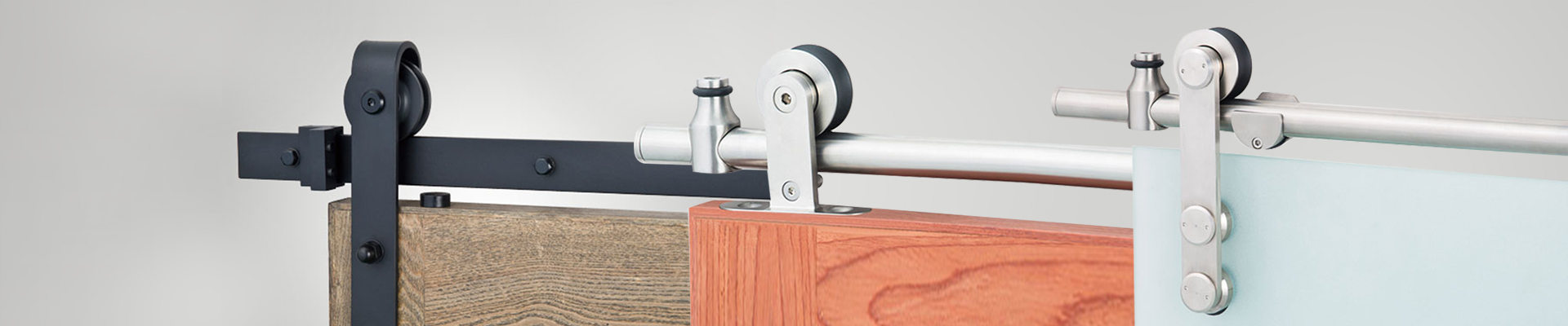 Hersteller von Beschl&auml;gen f&uuml;r Doppelt&uuml;r-Scheunentore aus Edelstahl